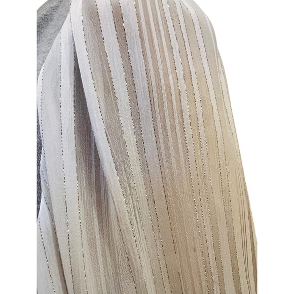 Anthropologie Akemi Kin Chiffon Sleeve Pullover Sweater Top Size large - Picture 5 of 11